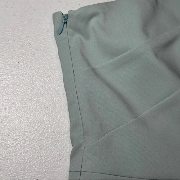 Michael Costello X Revolve Ava Dress Ice Blue - Picture 7 of 12